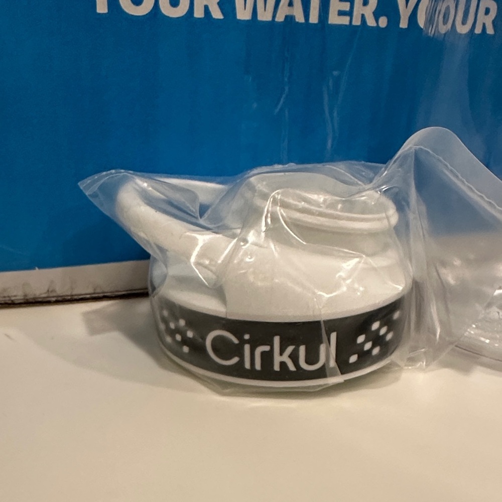 42oz Cirkul Clear Hydration Bottle with Grey - Picture 2 of 2
